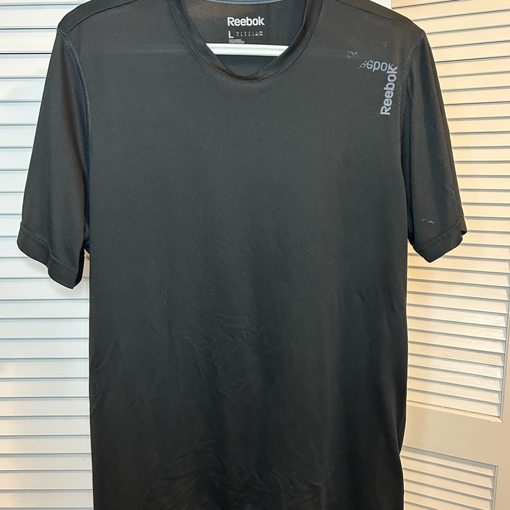 Reebok Black Short Sleeve Performance Tee